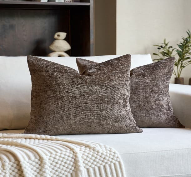 Minimal Chenille Texture Cushion Cover 2