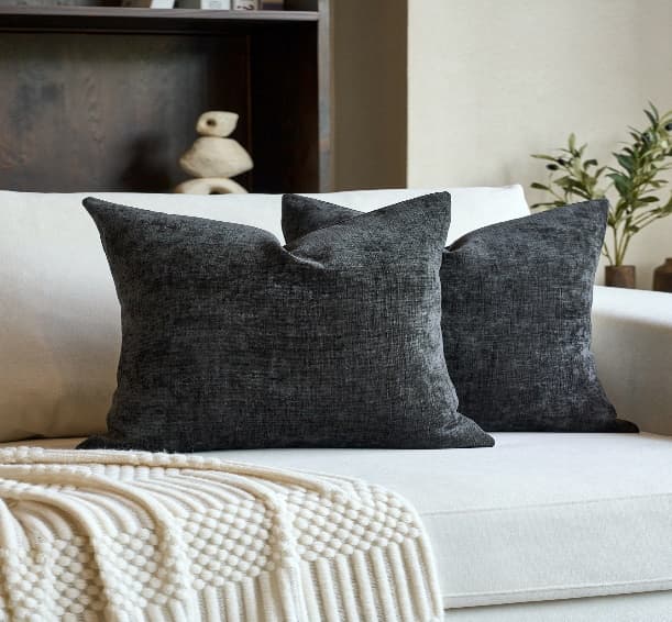 Minimal Chenille Texture Cushion Cover 3