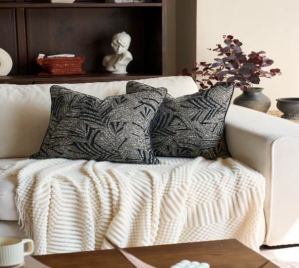 Dimensional Chenille Jacquard Cushion Cover 2