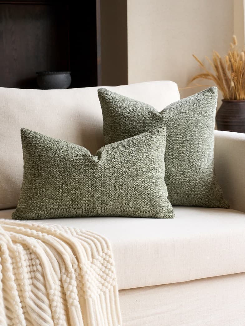 Chenille Texture Jacquard Cushion Cover 3
